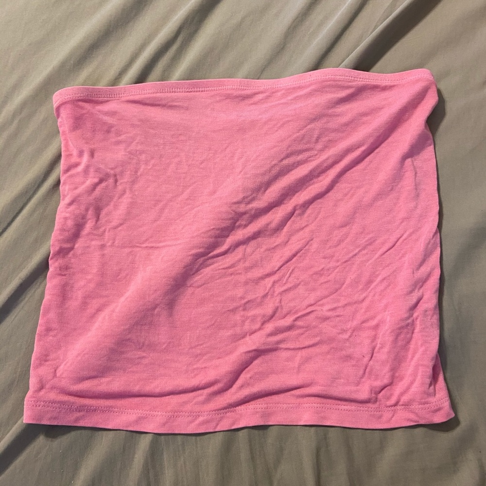 Gray & Pink AEO tube tops